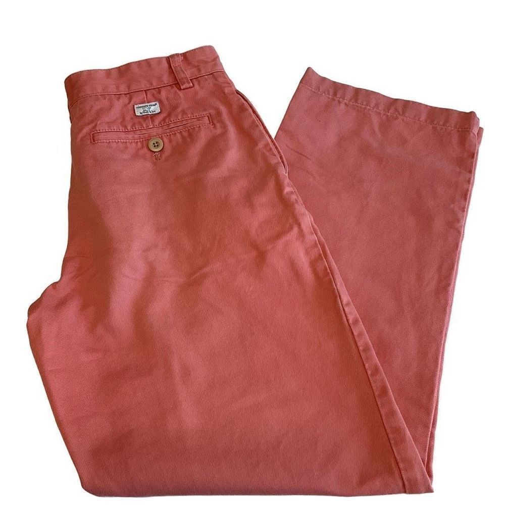 Vineyard Vines Girls 14 Salmon Pants. Preppy. Nantucket Red.